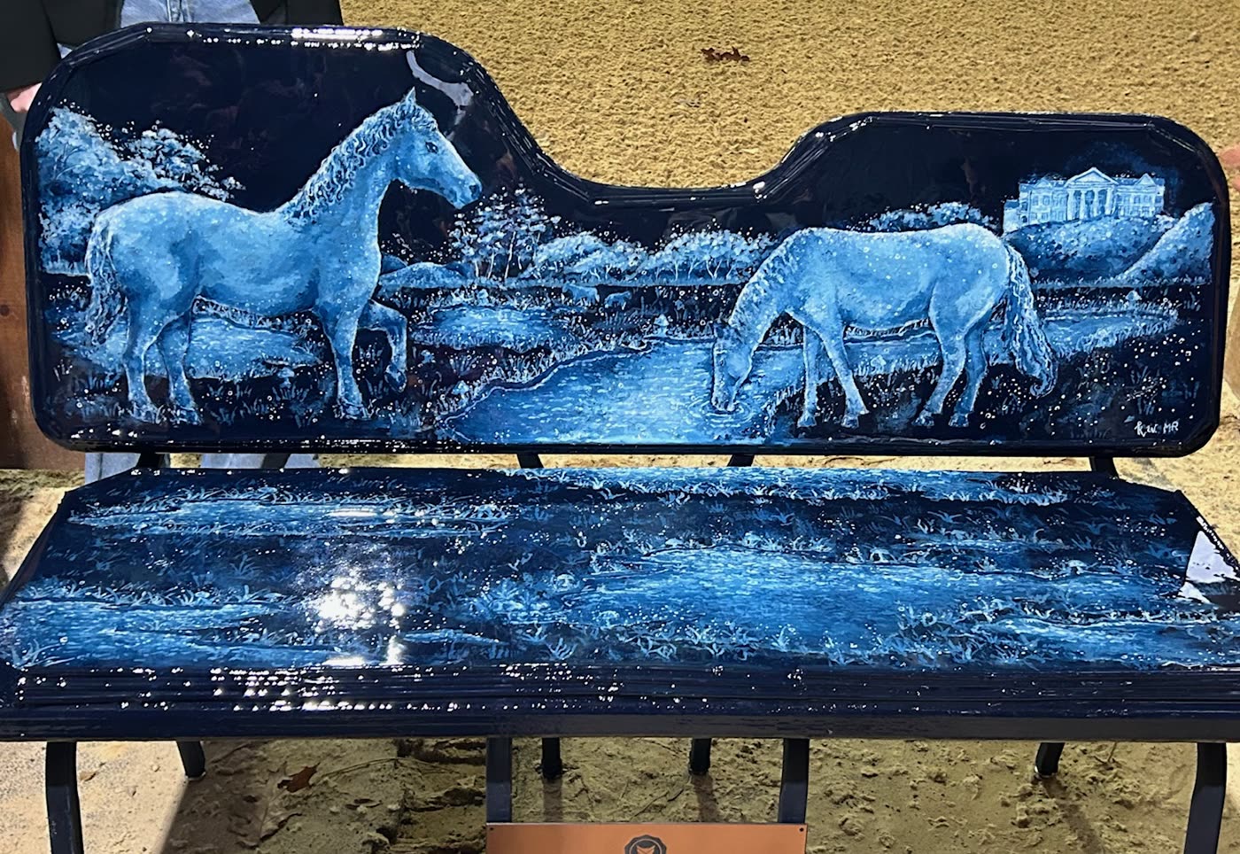 The BioBench, a mycelium bench built by Orblynx students for the community