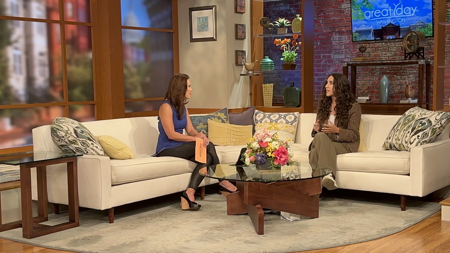 Orblynx students interviewed on a morning television programme